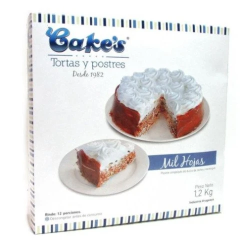 Torta Mil Hojas Cake´s 1.2 KG Torta Mil Hojas Cake´s 1.2 KG