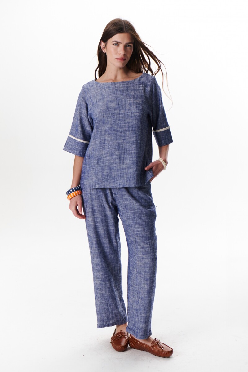 PANTALON MELANIE AZUL