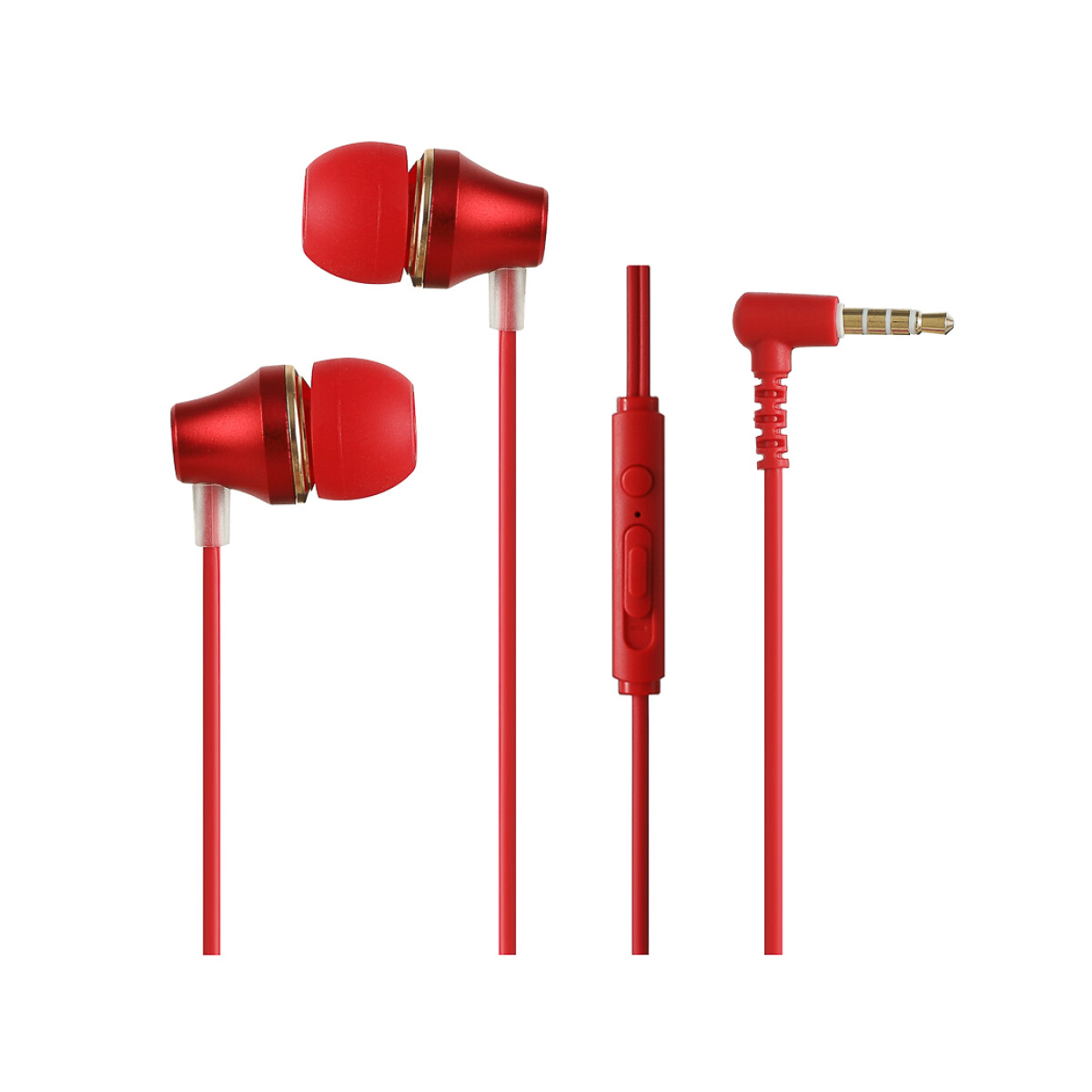 Auriculares In-ear - rojo 