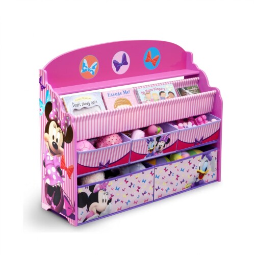 Organizador De Libros Y Juguetes - Disney Minnie Organizador De Libros Y Juguetes - Disney Minnie