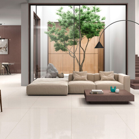 Porcelanato Rustico 80X2.40X1.5 Gama De Blancos Perlado GAMAS DE BLANCO