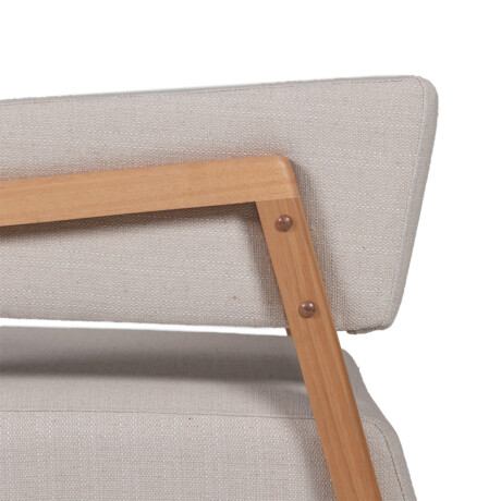 Butaca Bria - Tela Rústica 218-G2 (Cruda)