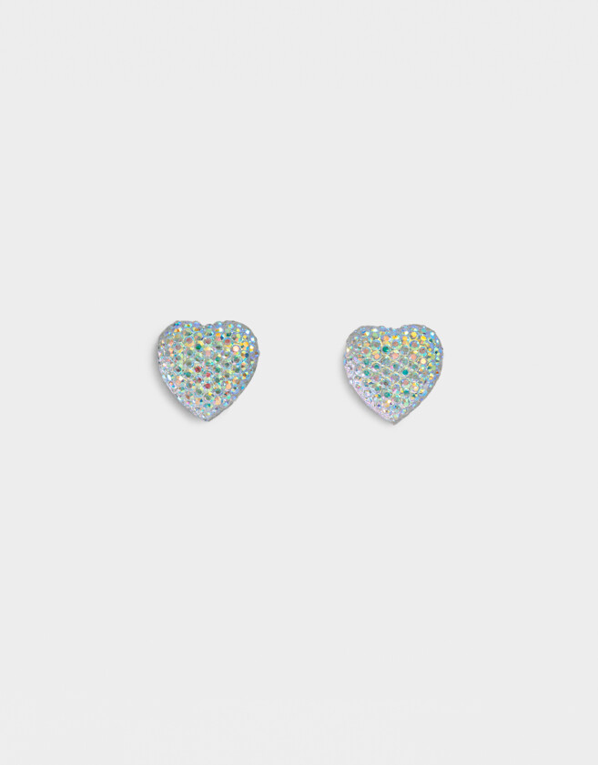 Aros Pasantes Con strass Aros Pasantes Con Strass - Dorado