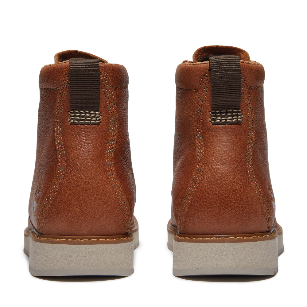 Botas Mid Lace Up Hombre Medium Brown Full Grain
