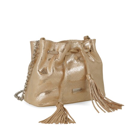 CARTERAS VENET - CUERO MILÀN DORADO