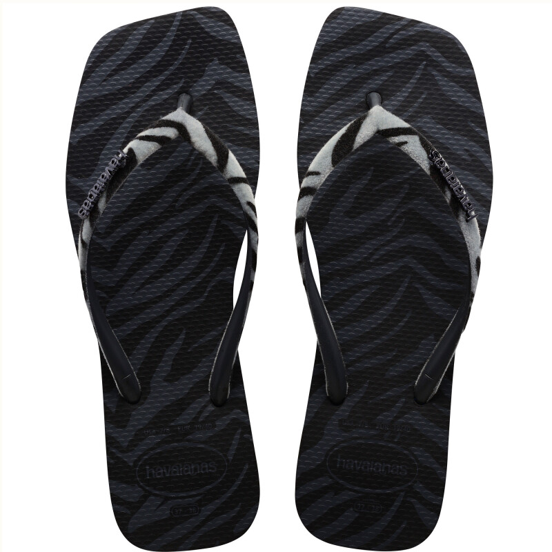 Sandalias de Mujer Havaianas Slim Square Negro