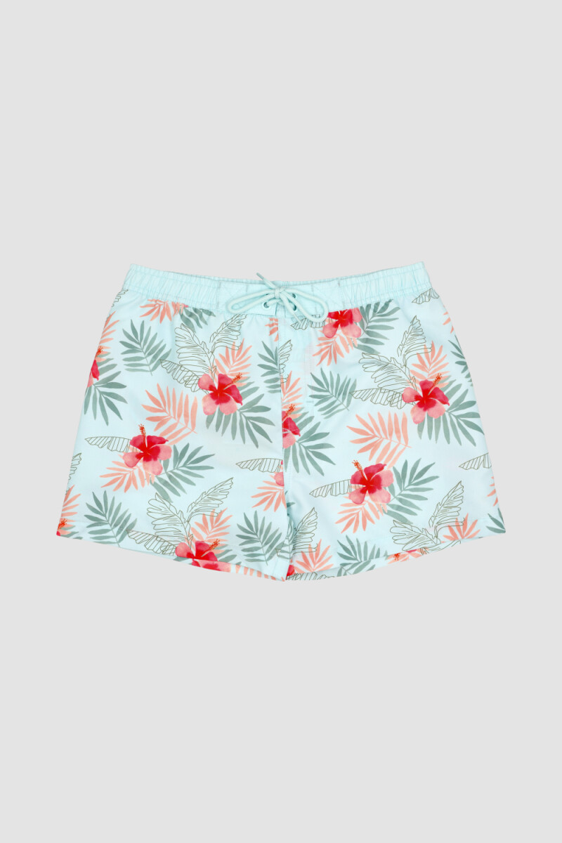 Short pirata 4-16a Celeste antique