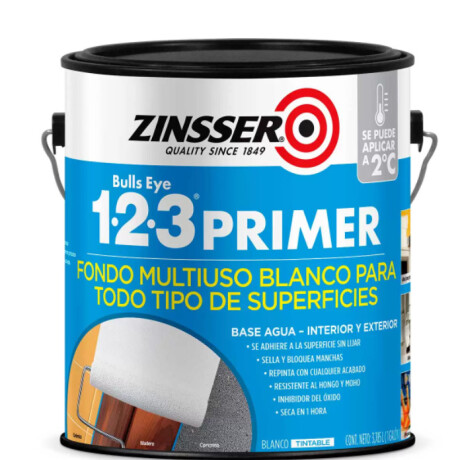 Fondo al agua 123 - 3.78L Zinsser Fondo al agua 123 - 3.78L Zinsser
