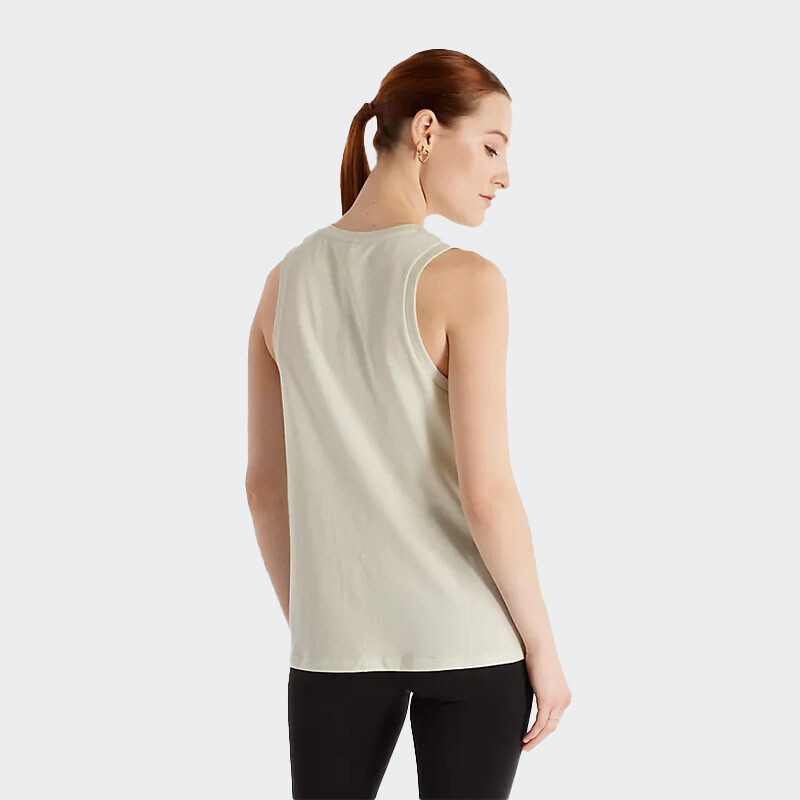 Musculosa New Balance Essentials Heathertech Verde