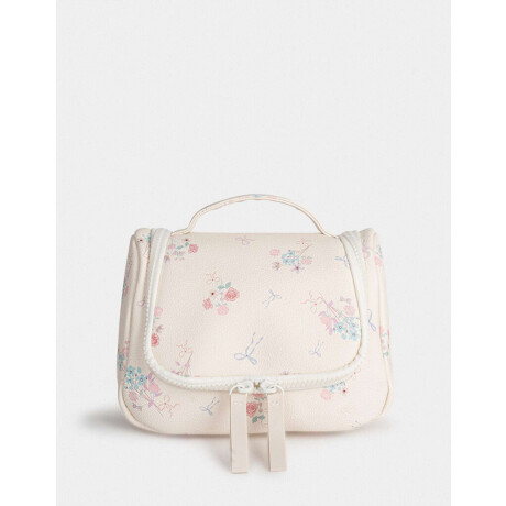 Porta Cosméticos Estampado Flores