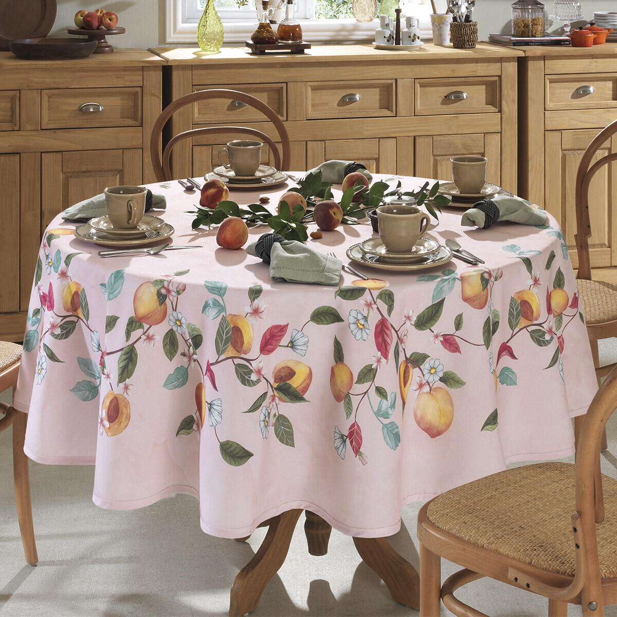 Mantel Redondo Renova Dohler 180 cm - KIM 