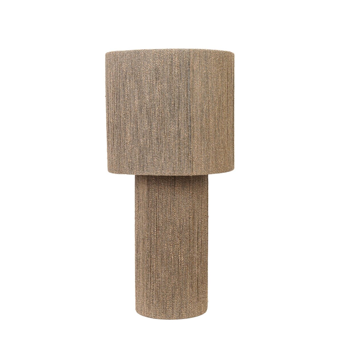 LAMPARA DE MESA - FIBRAS-NATURALES NATURAL-BEIGE BUILDING 