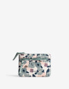 Monederos Nylon Monedero Nylon Con Bolsillo - Estampado Flores