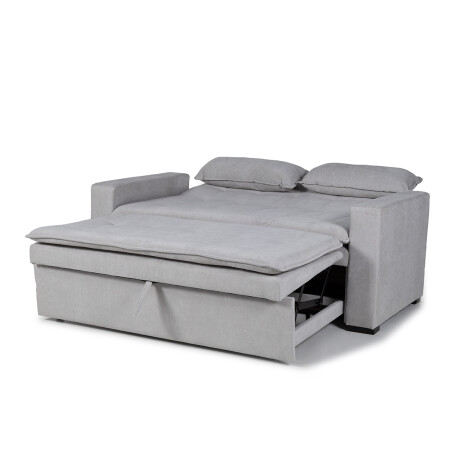 Sofá Cama Londres - Tela Microfibra 3013 (Gris)