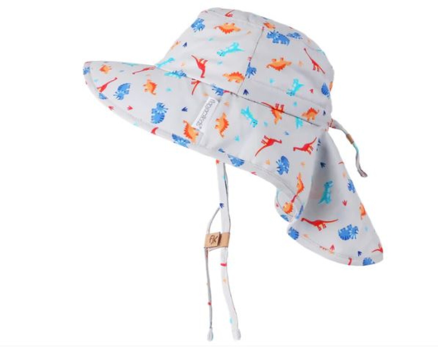 Gorro de Sol con capa y Protección Uv 50+ - Multi Dino 