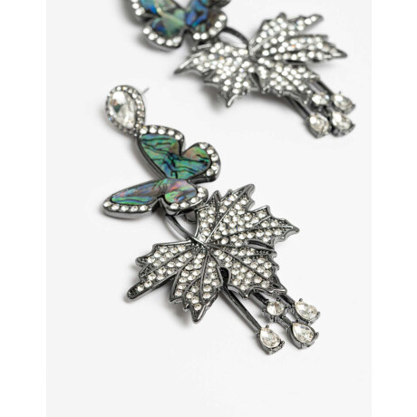 Aros Colgantes Largos Color Combinacion Multicolor