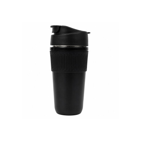 Vaso térmico con tapa hermética 450ml Negro