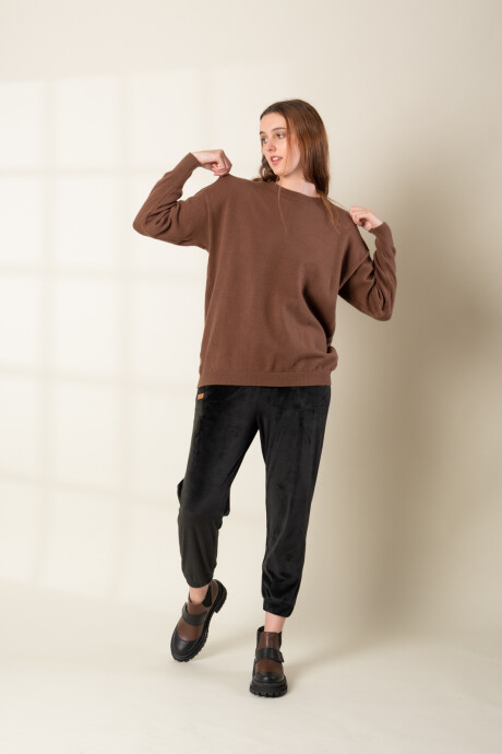 SWEATER OREBRO CHOCOLATE