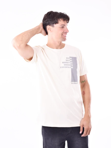 REMERA BRONX CRUDO