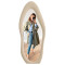 Espejo Mango, Cuerpo Entero, Forma Irregular BEIGE