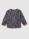 Chaqueta Acolchada Reversible Azul Viejo