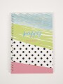 Cuaderno Gogh A5 70g 80 Hojas Estampado 4
