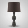 Lampara Imit. Croquelado Celeste 52 cms Lampara Imit. Croquelado Celeste 52 cms