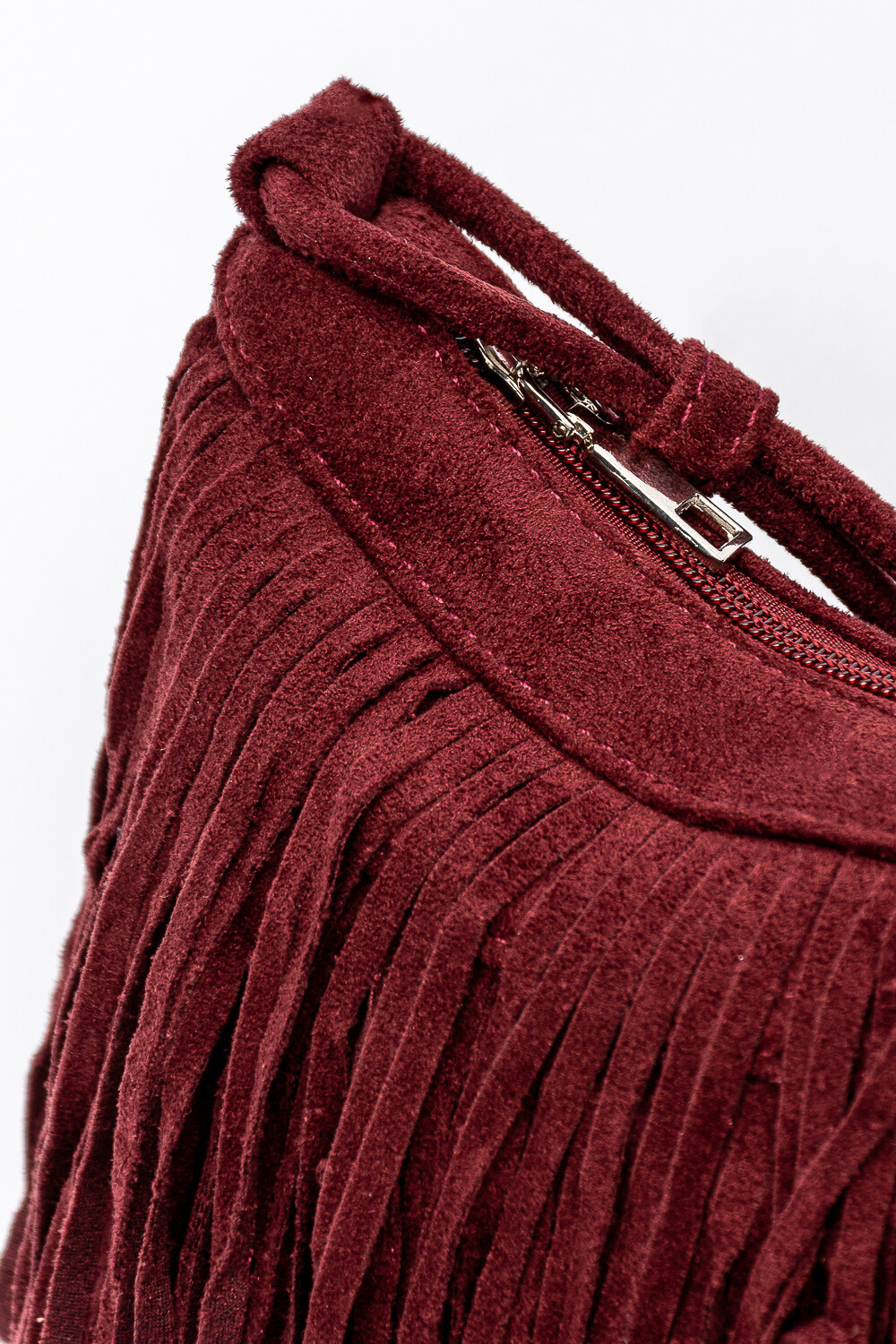 Cartera Fleco Bordeaux