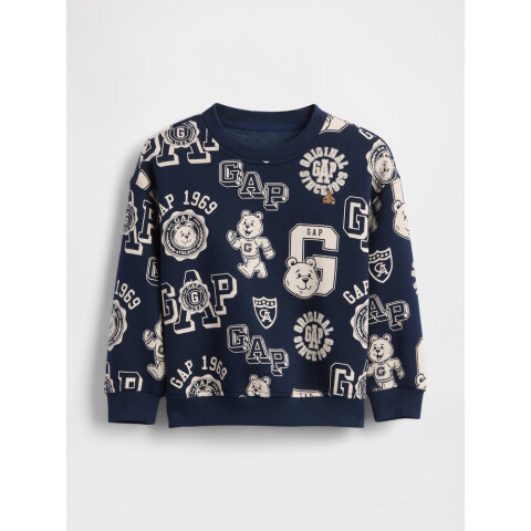 VARSITY LOGO CREW TAPESTRY NAVY