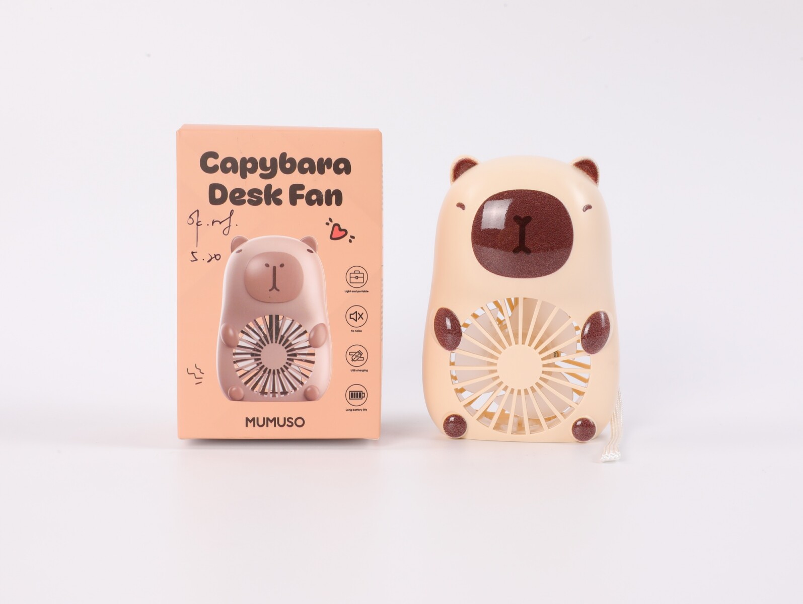 VENTILADOR DE ESCRITORIO CAPIBARA 