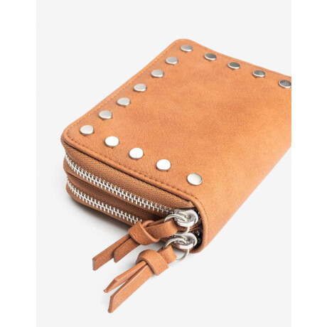 Billetera Marron camel