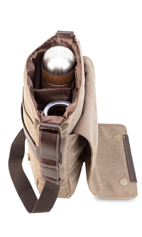 MATERA C/TAPA GUINEA - CANVAS TOSTADO