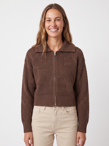 CARDIGAN PELARA CHOCOLATE