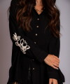 Camisa Mikonos negro