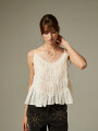 Musculosa Jata Marfil / Off White
