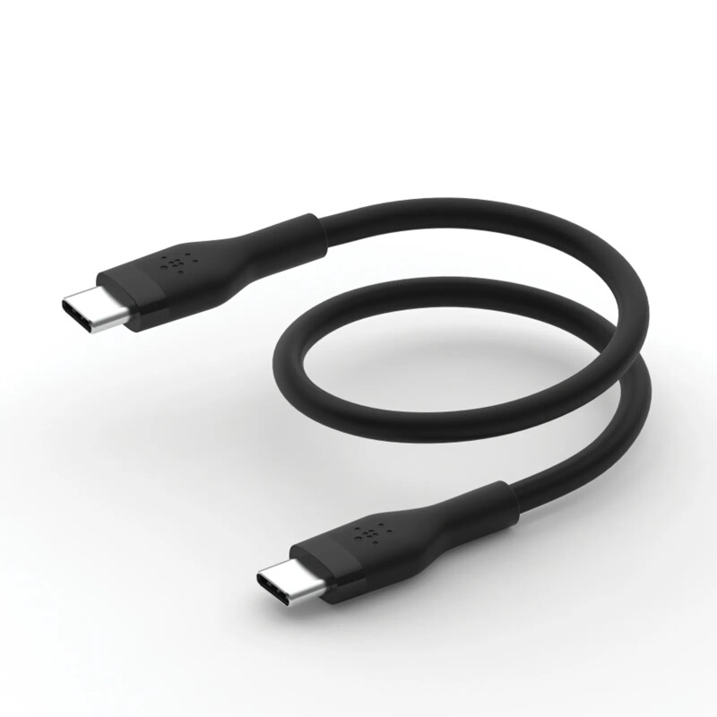 Cable Belkin USB-C a USB-C 15cm Black Cable Belkin USB-C a USB-C 15cm Black