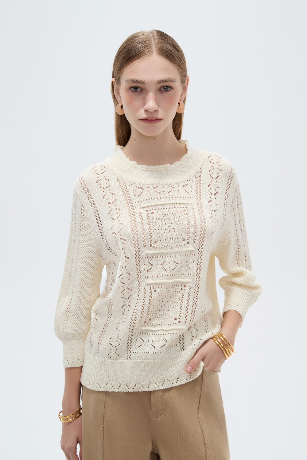 Sweater Stichom Crudo / Natural