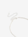 Collares Cortos Con Dijes Collar Corto Layer Corazón - Plateado
