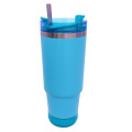 Vaso Termico de 600ml Con Parlante Celeste