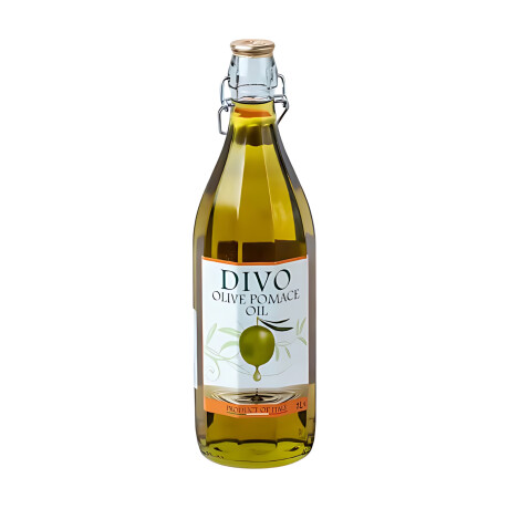 ACEITE OLIVA DIVO POMACE 1L VIDRIO Con tapón vertedor ACEITE OLIVA DIVO POMACE 1L VIDRIO Con tapón vertedor