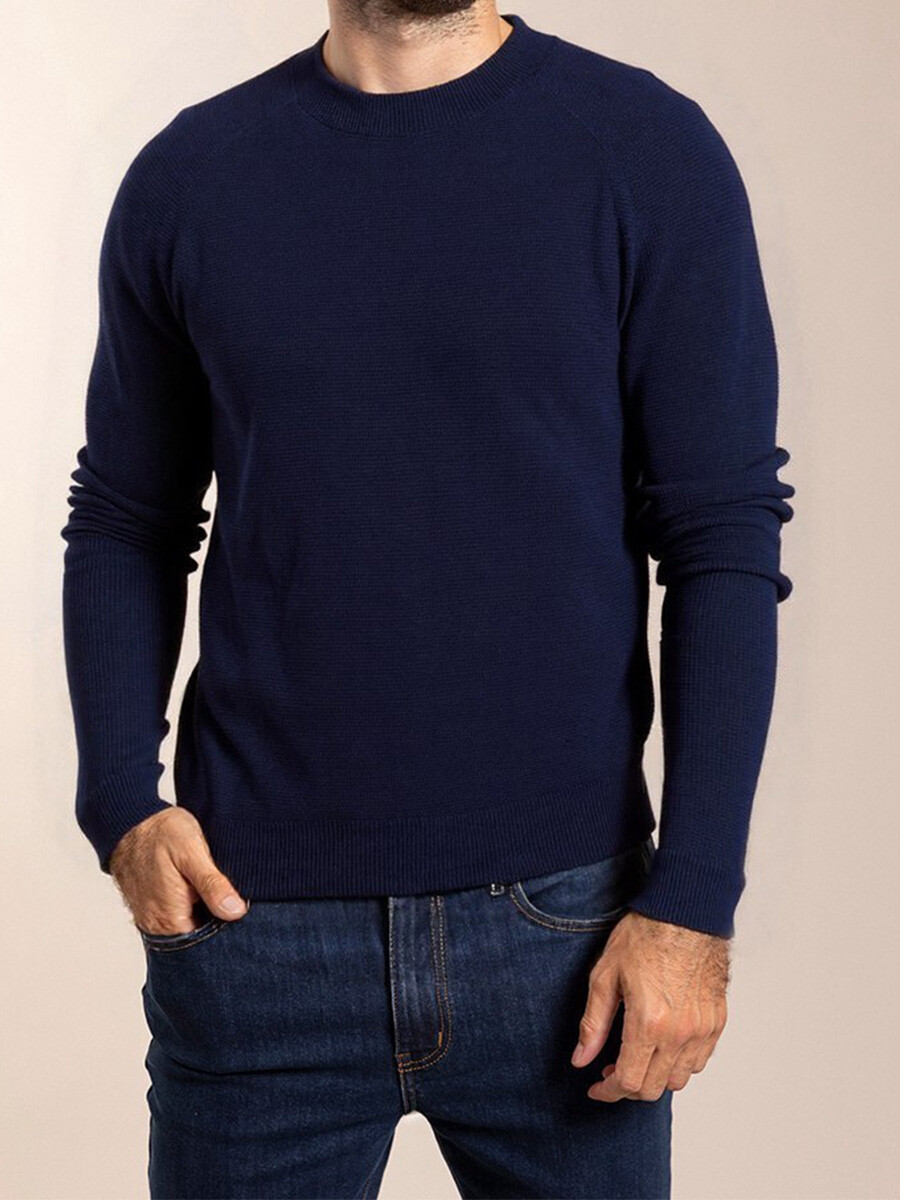 SWEATER MOSAR - Navy 