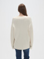 Sweater Varsity Crudo / Natural