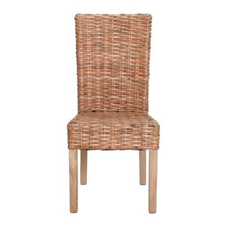 SILLA DE COMEDOR RATTAN NATURAL-BEIGE INDAH
