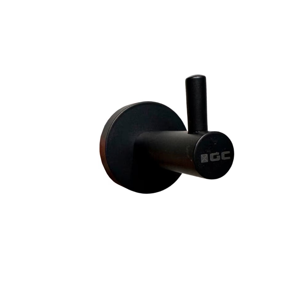 Percha negro mate Milano Dmc Percha Negro Mate Milano Dmc