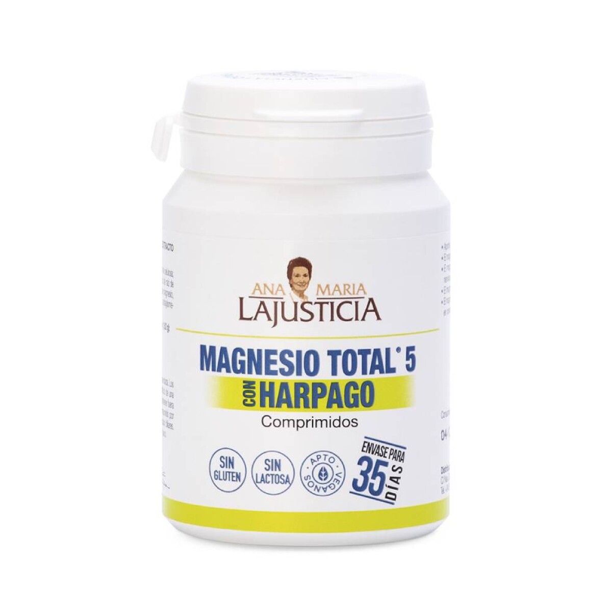 Magnesio Total 5 con Harpago Ana Maria Lajusticia 70 Comprimidos 