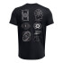 UA RUN ANYWHERE TEE-GRN BLK-001