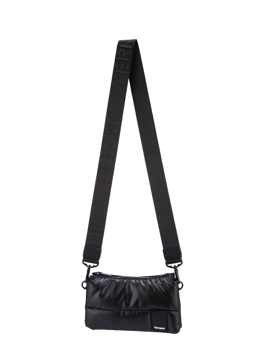 Bandolera Allin - Negro Brilloso 