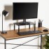 Base Soporte Elevador Para Monitor Brateck Notebooks Brateck Variante Color Negro