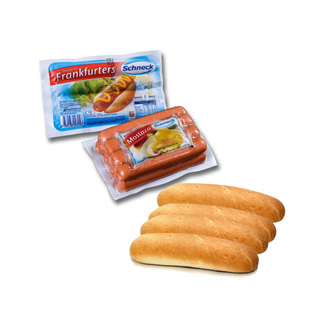 PANCHOS CORTOS X8 UDS. SCHNECK + 8 PANES DE VIENA PANCHOS CORTOS X8 UDS. SCHNECK + 8 PANES DE VIENA