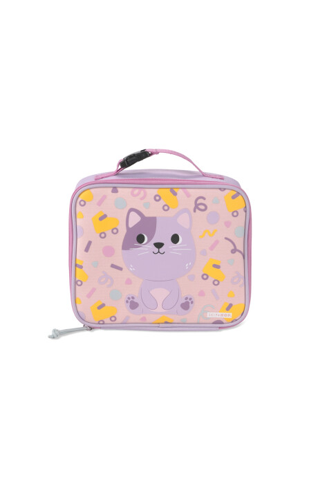 Lonchera aislante Besties Squad, diseño gato Lonchera aislante Besties Squad, diseño gato